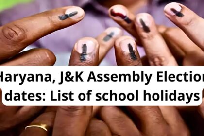 1723807475 photo हरियाणा, जम्मू-कश्मीर विधानसभा चुनाव 2024 की तारीखों का ऐलान: इन दिनों बंद रहेंगे स्कूल, यहां देखें छुट्टियों की पूरी लिस्ट