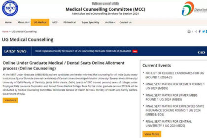 1723999212 photo MCC NEET UG काउंसलिंग 2024: राउंड 1 फाइनल सीट मैट्रिक्स और NRI लिस्ट जारी; यहां देखें