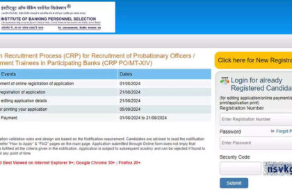 1724214532 photo आईबीपीएस पीओ, एसओ भर्ती 2024: ibps.co.in पर आवेदन पंजीकरण आज बंद हो रहा है; सीधे लिंक