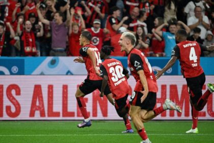 6dkupp6o bayer leverkusen afp 625x300 22 August 24 बुंडेसलीगा चैंपियन बायर लीवरकुसेन का पहला बड़ा मुकाबला आरबी लीपज़िग से