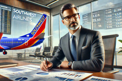 DALLE 2024 08 22 030051 A r साउथवेस्ट एयरलाइंस ने मूल्य निर्धारण के उपाध्यक्ष के रूप में टिम लियोन की नियुक्ति के साथ राजस्व रणनीति को मजबूत किया