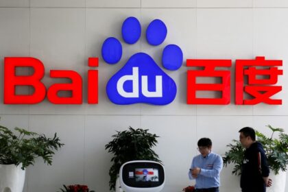 baidu reuters 1659933517995 बायडू को चीन की पहली पूर्णतः चालक रहित रोबोटैक्सी सेवा संचालित करने का लाइसेंस मिला