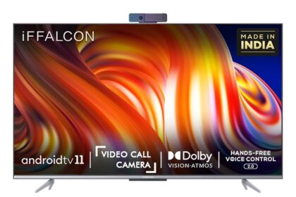 iffalcon k72 55 inch 4k smart tv 1631104084271 iFFalcon K72 55-इंच 4K QLED स्मार्ट टीवी वीडियो-कॉलिंग कैमरा और Android TV 11 के साथ भारत में लॉन्च हुआ
