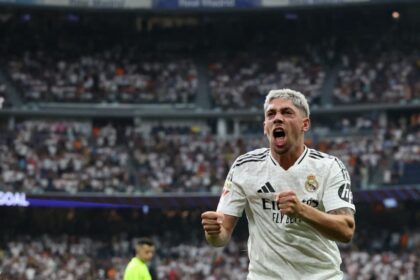 mavcjuno fede valverde afp 625x300 25 August 24 रियल मैड्रिड ने रियल वलाडोलिड को हराया लेकिन किलियन एमबाप्पे ने बर्नब्यू ब्लैंक्स को आउट किया