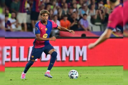 v3d688b8 lamine yamal afp 625x300 15 August 24 स्टारलेट लैमिन यामल ने ला लीगा की चुनौतीपूर्ण चुनौती से पहले बार्सिलोना को उम्मीद दी