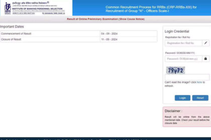 1725457921 photo आईबीपीएस आरआरबी पीओ प्रारंभिक परीक्षा परिणाम 2024 ibps.in पर घोषित: यहां सीधा लिंक देखें
