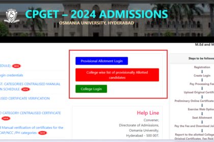 1725851341 photo TS CPGET राउंड 1 सीट आवंटन परिणाम cpget.ouadmissions.com पर जारी: डाउनलोड करने के लिए सीधा लिंक यहां है