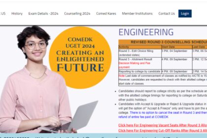 1725889151 photo COMEDK काउंसलिंग 2024 राउंड 3 सीट आवंटन परिणाम जारी: जांचने के चरण