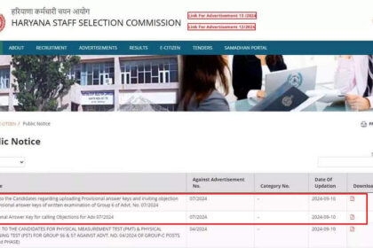 1725992427 photo हरियाणा सीईटी ग्रुप 6 उत्तर कुंजी 2024 hssc.gov.in पर जारी: यहां से डाउनलोड करें
