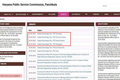 1727367808 photo हरियाणा एचपीएससी पीजीटी परिणाम 2024 विषय ज्ञान परीक्षण के लिए जारी; यहां देखें