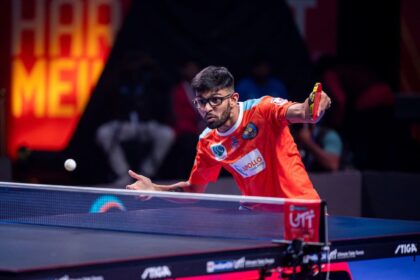 2q7u398g manush shah 625x300 06 September 24 अहमदाबाद एसजी पाइपर्स बनाम दबंग दिल्ली हाइलाइट्स, अल्टीमेट टेबल टेनिस 2024: दबंग दिल्ली ने अहमदाबाद एसजी पाइपर्स को हराया, फाइनल में गोवा से भिड़ेगी