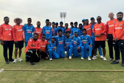 54o5psk india u19 bcci 625x300 26 September 24 यूथ वनडे: इंडिया कोल्ट्स ने ऑस्ट्रेलिया को 7 रन से हराकर क्लीन स्वीप किया