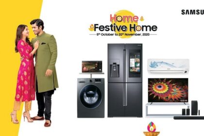Samsung diwali offers 1602066161652 सैमसंग के 'होम, फेस्टिव होम' ऑफर में चुनिंदा टीवी के साथ मुफ्त स्मार्टफोन शामिल