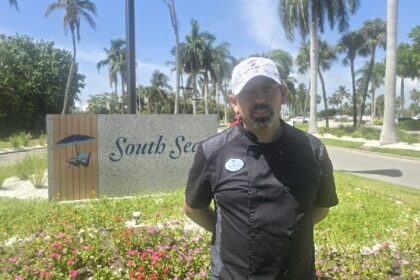 South Seas Chef Thomas Cook साउथ सीज़ ने प्रसिद्ध शेफ थॉमस कुक का स्वागत किया, जो रोमांचक नए डाइनिंग वेंचर्स का नेतृत्व करेंगे