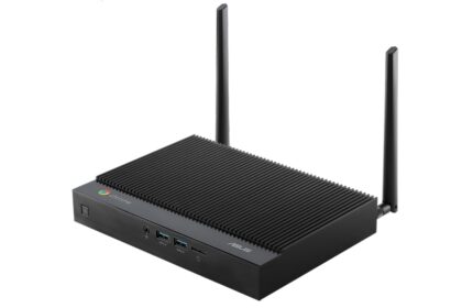 asus fanless chromebox 1610616823575 आसुस ने राउटर जैसा दिखने वाला फैनलेस क्रोमबॉक्स और कॉफी-मग से प्रेरित ज़ेनबीम लैटे एल1 प्रोजेक्टर की घोषणा की
