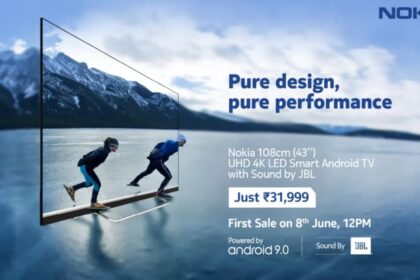nokia smart tv 43 1591248032632 नोकिया स्मार्ट टीवी 43-इंच मॉडल 4K स्क्रीन, JBL ऑडियो, बिल्ट-इन क्रोमकास्ट के साथ भारत में लॉन्च हुआ