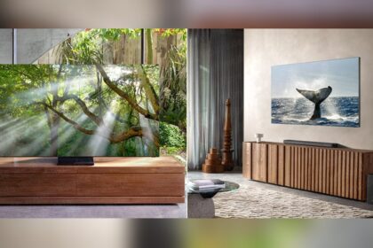 samsung 8K bezelless 4kfilme 1577878390539 CES 2020 लॉन्च से पहले सैमसंग के पहले ट्रूली बेजल-लेस 8K टीवी की प्रमोशनल तस्वीरें लीक हुईं
