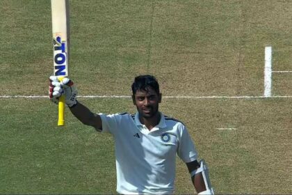 0dsnkutg abhimanyu easwaran 625x300 14 October 24 रणजी ट्रॉफी: अभिमन्यु ईश्वरन के शतक से बराबरी की बढ़त, बंगाल का उत्तर प्रदेश पर दबदबा
