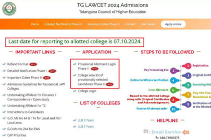 1727944070 photo टीएस LAWCET चरण II सीट आवंटन परिणामlawcetadm.tsche.ac.in पर: सीधे लिंक यहां देखें
