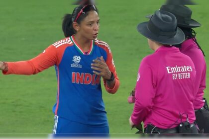1728188766 faadbf58 harmanpreet kaur umpire 625x300 05 October 24 "अगर हरमनप्रीत ने अलग तरह से व्यवहार किया...": महिला टी20 विश्व कप विवाद पर संजय बांगड़ का दिलचस्प बयान