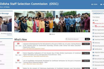 1728519353 photo ओएसएससी शिक्षक भर्ती 2024: एलटीआर शिक्षकों और टीजीटी पदों के लिए सूचना जारी; विवरण यहां जांचें