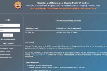 1729127331 photo आईआईटी मद्रास ने एग्जीक्यूटिव एमबीए प्रोग्राम के लिए आवेदन शुरू किए: 20 अक्टूबर तक आवेदन करें