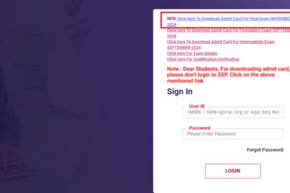 1729243909 photo नवंबर परीक्षाओं के लिए ICAI CA फाइनल एडमिट कार्ड 2024 जारी: सीधा लिंक यहां देखें |