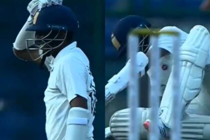 293htfoo navdeep saini x praveen11851683 625x300 21 October 24 गौतम गंभीर के खोजे नवदीप सैनी ने रणजी ट्रॉफी में दिल्ली के लिए ड्रॉ चुराने के लिए नकली चोट का नाटक किया। घड़ी