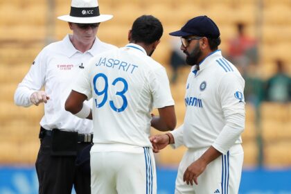 3grdjneg rohit sharma and jasprit bumrah bcci 625x300 18 October 24 46 ऑल-आउट असफलता के बाद, टीम इंडिया ने न्यूजीलैंड के खिलाफ एक और शर्मनाक हार दर्ज की