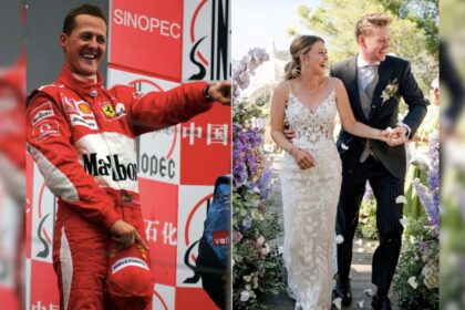 ar98vi8o schumacher daughter husband twitter 625x300 02 October 24 स्कीइंग दुर्घटना के बाद 11 साल में पहली बार माइकल शूमाकर 'सार्वजनिक रूप से देखे गए'। वजह है खास-रिपोर्ट