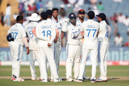 e6lldgqg team india bcci 625x300 26 October 24 भारत बनाम न्यूजीलैंड लाइव स्कोर, दूसरा टेस्ट, दिन 3: क्षेत्ररक्षण त्रुटियों के बाद, रोहित शर्मा ने खुद को बचाया क्योंकि न्यूजीलैंड 8 से पिछड़ गया