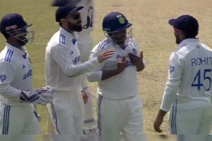 gb5tval8 xx 625x300 24 October 24 "भरोसा करो": सरफराज खान ने रोहित शर्मा को न्यूजीलैंड के खिलाफ शानदार डीआरएस कॉल लेने के लिए मनाया - देखें