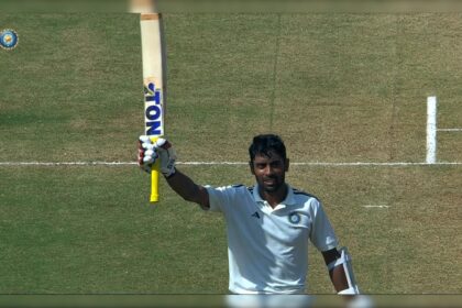 gjc1boa abhimanyu easwaran 625x300 03 October 24 ईरानी कप: अभिमन्यु ईश्वरन ने मुंबई के खिलाफ शेष भारत की मजबूत प्रतिक्रिया में एक और समय पर शतक बनाया