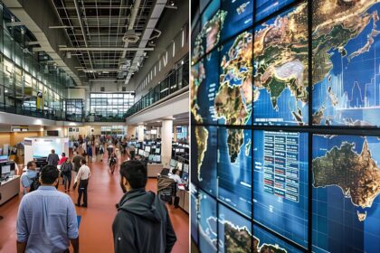 modern control room with world map display people working 1282444 159805 इरकुत्स्क में अंतर्राष्ट्रीय पर्यटन एक्सपो: रूस में पर्यटन में वृद्धि, सहयोग और नवाचार के लिए 500 प्रदर्शकों को जोड़ना
