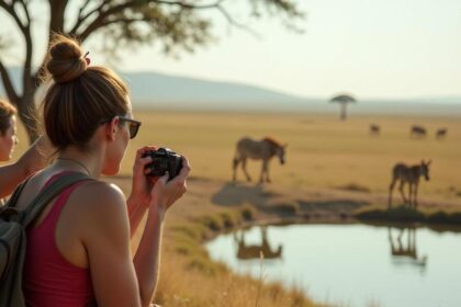 pikaso text to image Candid imag 1 पूर्वी अफ़्रीकी पर्यटन उद्योग को ग्रामीण क्षेत्रों में पूर्ण क्षमता तक पहुँचने के लिए तत्काल दूरसंचार उन्नयन की आवश्यकता है