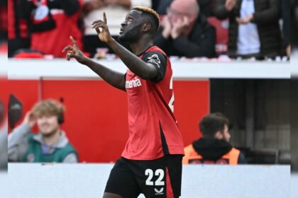 rb6jhld victor boniface afp 625x300 20 October 24 विक्टर बोनिफेस ने बायर लीवरकुसेन को आइंट्राच्ट फ्रैंकफर्ट से आगे भेजा; आरबी लीपज़िग शीर्ष पर जाएं