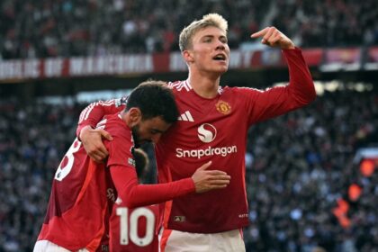 t4vebrr rasmus hojlund afp 625x300 19 October 24 मैनचेस्टर यूनाइटेड ने एरिक टेन हाग पर दबाव कम किया; टोटेनहम हॉटस्पर रन दंगा