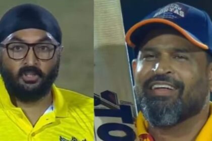 u5j1g50g yusuf pathan 625x300 07 October 24 "क्या आप टेस्ट मैच खेल रहे हैं?" लेजेंड्स लीग क्रिकेट के दौरान युसूफ पठान, मोंटी पनेसर के बीच दोस्ताना नोकझोंक हुई