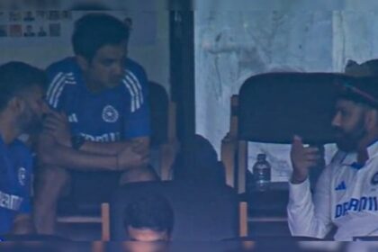 umls9768 rohit sharma gautam gambhir abhishek nayar 625x300 20 October 24 न्यूजीलैंड के 36 वर्षीय जिंक्स को तोड़ने के बाद गौतम गंभीर, अभिषेक नायर के साथ रोहित शर्मा की वायरल चैट