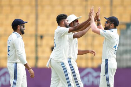 v09f61o8 team india afp 625x300 18 October 24 भारत बनाम न्यूजीलैंड लाइव स्कोर, पहला टेस्ट, दिन 3: जसप्रित बुमरा जादू ने भारत को 5 वां विकेट दिलाया, रोहित शर्मा उत्साहित