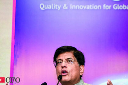 world sees india as a trusted partner to do business with piyush goyal विश्व भारत को व्यापार करने के लिए एक विश्वसनीय भागीदार के रूप में देखता है: पीयूष गोयल, ईटीसीएफओ
