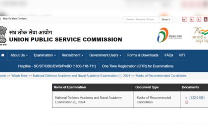 1730870383 photo यूपीएससी एनडीए, एनए परिणाम 2024: अनुशंसित उम्मीदवारों के लिए मार्कशीट जारी, सीधा लिंक यहां