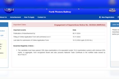 1731456952 photo उत्तर पश्चिम रेलवे अपरेंटिस पंजीकरण चल रहा है: आवेदन करने के लिए सीधा लिंक और महत्वपूर्ण तिथियां यहां