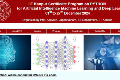 1731528527 photo आईआईटी कानपुर ने दिसंबर 2024 से एआई, एमएल और डीप लर्निंग के लिए पायथन कार्यक्रम शुरू किया; यहां आवेदन करें