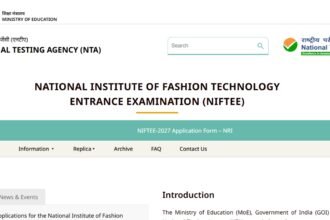 1792394188 photo NIFTEE 2027 registration begins at exams.nta.nic.in; check exam date and application deadline