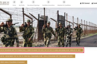 1792405361 photo BSF Head Constable Admit Card 2026: Hall tickets scheduled for October 22, exam on November 2