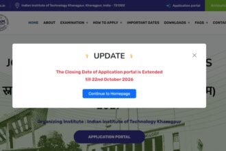 1792589125 photo IIT JAM 2027 registration ends tomorrow at jam.iitkgp.ac.in: Direct link to apply here