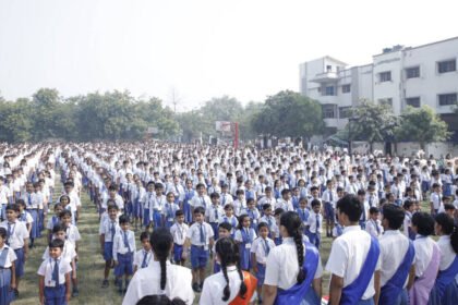 1792607529 photo Rohtak school organises a grand mass singing ceremony to mark 150 Years of ‘Vande Mataram’