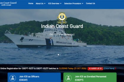 1792611216 photo ICG CGEPT Recruitment 2026: Last date to apply for 365 posts today, check eligibility and direct link