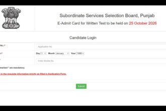 1792677403 photo How To Download Psssb Admit Card: PSSSB Group D admit card 2026 released for 2,098 posts; written exam on October 25: Check direct link to download hall tickets here